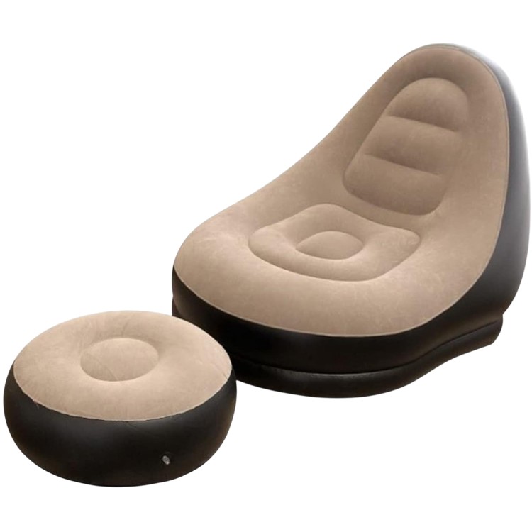 Inflatable Sofa Chair with Footstool