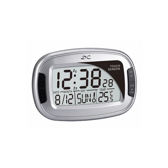 DC Digital LCD Alarm Clock