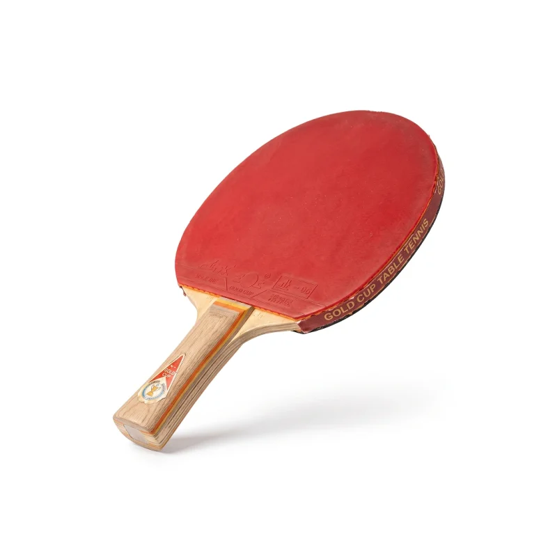 Gold Cup Table Tennis Racket – Professional Ping Pong Paddle with High Control